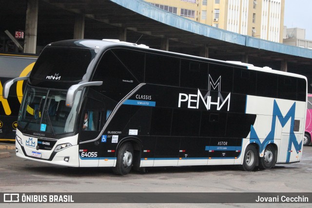 Empresa de Ônibus Nossa Senhora da Penha 64055 na cidade de Porto Alegre, Rio Grande do Sul, Brasil, por Jovani Cecchin. ID da foto: 12099241.