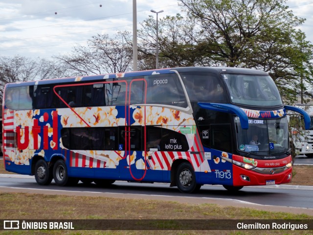 UTIL - União Transporte Interestadual de Luxo 11913 na cidade de Brasília, Distrito Federal, Brasil, por Clemilton Rodrigues . ID da foto: 12097824.