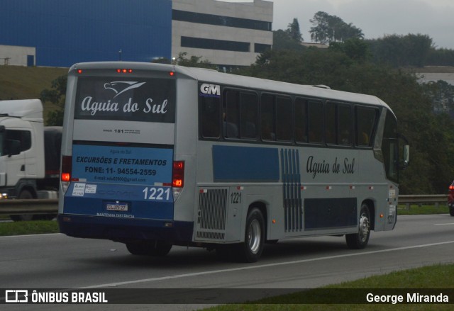 Águia do Sul Turismo 1221 na cidade de Santa Isabel, São Paulo, Brasil, por George Miranda. ID da foto: 12097742.