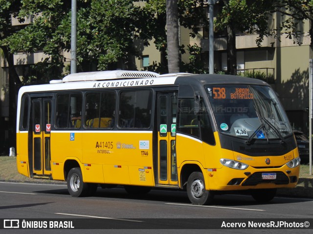 Real Auto Ônibus A41405 na cidade de Rio de Janeiro, Rio de Janeiro, Brasil, por Acervo NevesRJPhotos©. ID da foto: 12096907.