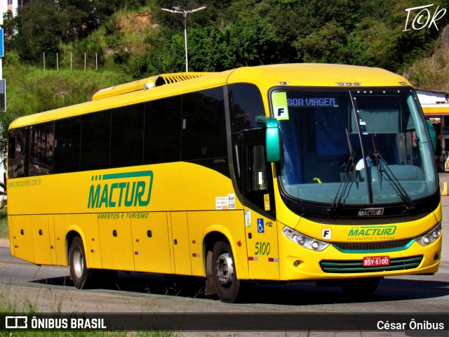 Mactur 5100 na cidade de Sabará, Minas Gerais, Brasil, por César Ônibus. ID da foto: 12098990.