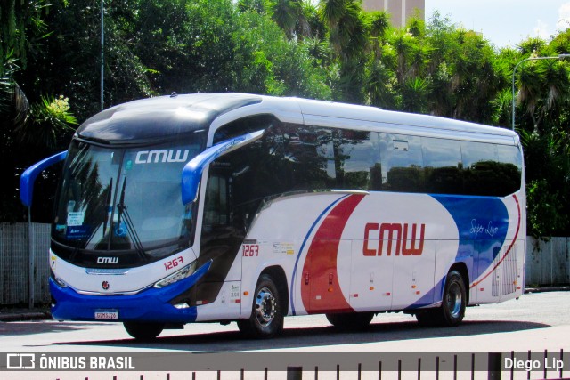 CMW Transportes 1267 na cidade de Curitiba, Paraná, Brasil, por Diego Lip. ID da foto: 12098758.