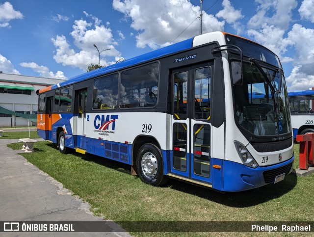 CMT - Consórcio Metropolitano Transportes 219 na cidade de Várzea Grande, Mato Grosso, Brasil, por Phelipe  Raphael. ID da foto: 12097316.