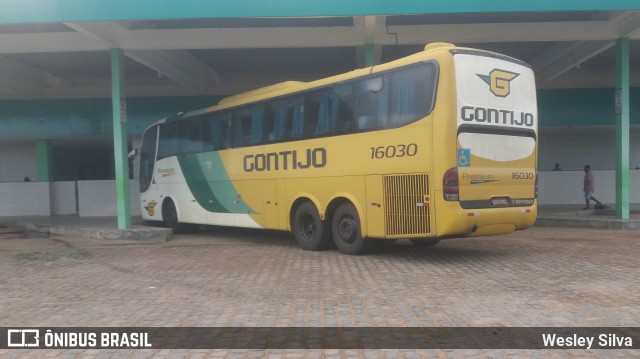 Empresa Gontijo de Transportes 16030 na cidade de Ouricuri, Pernambuco, Brasil, por Wesley Silva. ID da foto: 12097084.