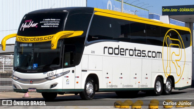 RodeRotas - Rotas de Viação do Triângulo 2212 na cidade de Goiânia, Goiás, Brasil, por Carlos Júnior. ID da foto: 12097882.