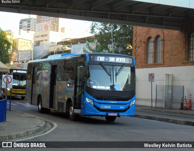 BRT Sorocaba Concessionária de Serviços Públicos SPE S/A 3072 na cidade de Sorocaba, São Paulo, Brasil, por Weslley Kelvin Batista. ID da foto: 12097341.