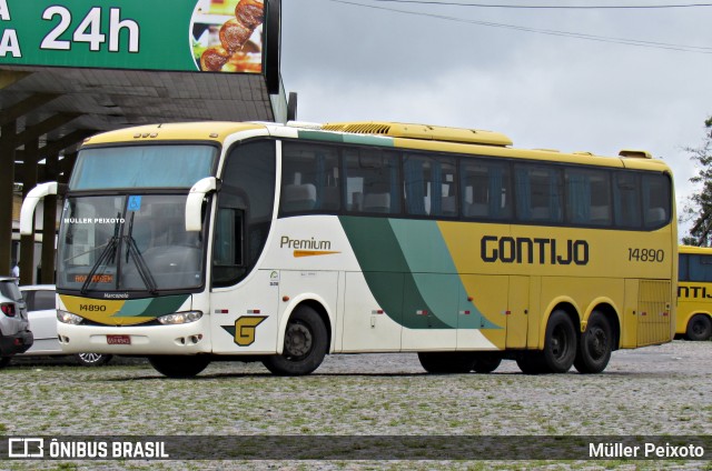 Empresa Gontijo de Transportes 14890 na cidade de Rio Largo, Alagoas, Brasil, por Müller Peixoto. ID da foto: 12096891.