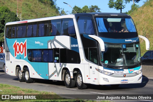 Auto Viação 1001 RJ 108.462 na cidade de Piraí, Rio de Janeiro, Brasil, por José Augusto de Souza Oliveira. ID da foto: 12098997.