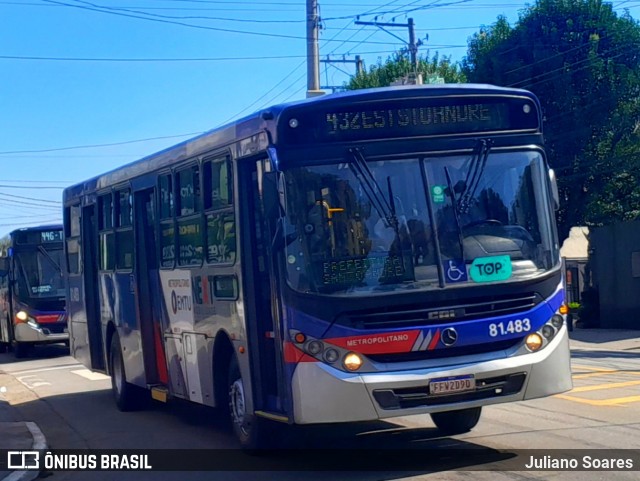 Next Mobilidade - ABC Sistema de Transporte 81.483 na cidade de São Bernardo do Campo, São Paulo, Brasil, por Juliano Soares. ID da foto: 12097171.
