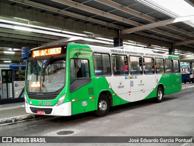 VB Transportes e Turismo 3237 na cidade de Campinas, São Paulo, Brasil, por José Eduardo Garcia Pontual. ID da foto: 12097413.