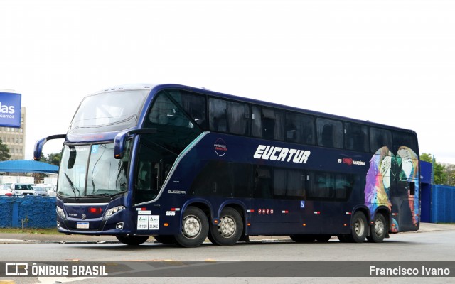 Eucatur - Empresa União Cascavel de Transportes e Turismo 5535 na cidade de São Paulo, São Paulo, Brasil, por Francisco Ivano. ID da foto: 12099126.