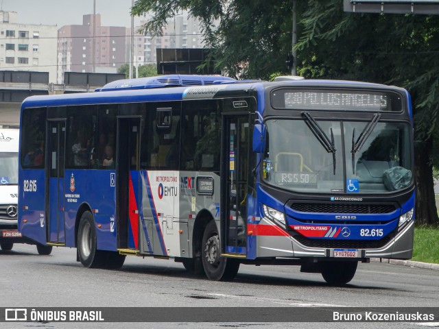 Next Mobilidade - ABC Sistema de Transporte 82.615 na cidade de São Bernardo do Campo, São Paulo, Brasil, por Bruno Kozeniauskas. ID da foto: 12097585.