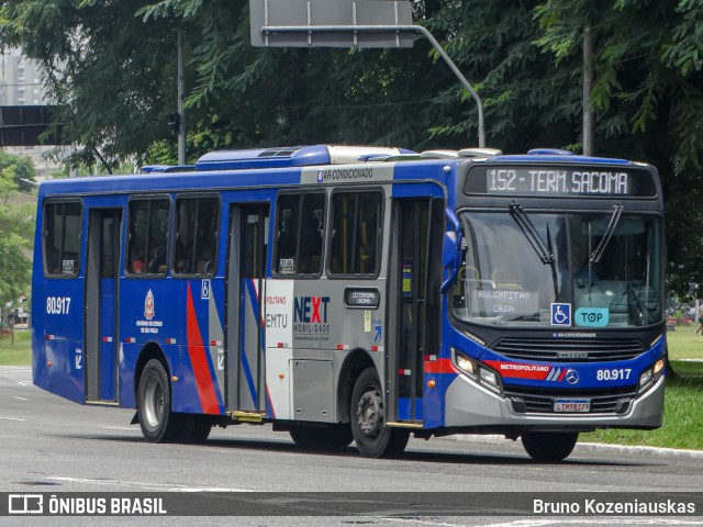 Next Mobilidade - ABC Sistema de Transporte 80.917 na cidade de São Bernardo do Campo, São Paulo, Brasil, por Bruno Kozeniauskas. ID da foto: 12097611.