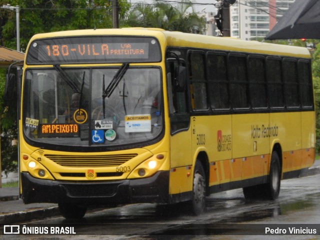 Viação Cidade do Aço 5003 na cidade de Volta Redonda, Rio de Janeiro, Brasil, por Pedro Vinicius. ID da foto: 12101506.