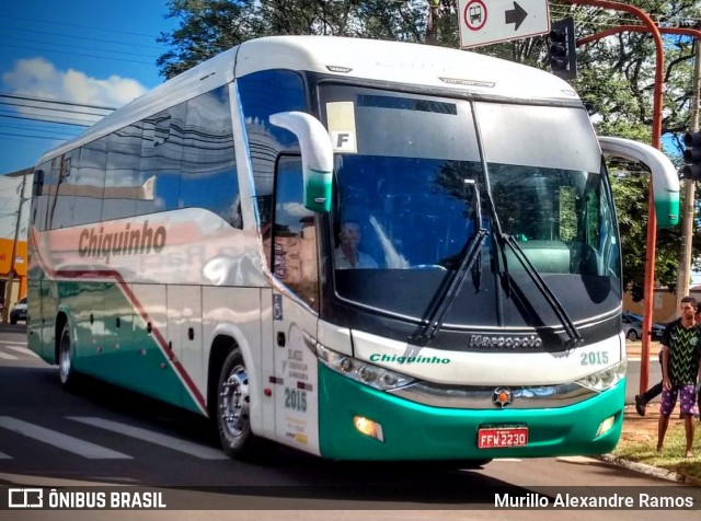 Chiquinho Transportes e Turismo 2015 na cidade de Jaú, São Paulo, Brasil, por Murillo Alexandre Ramos. ID da foto: 12101041.