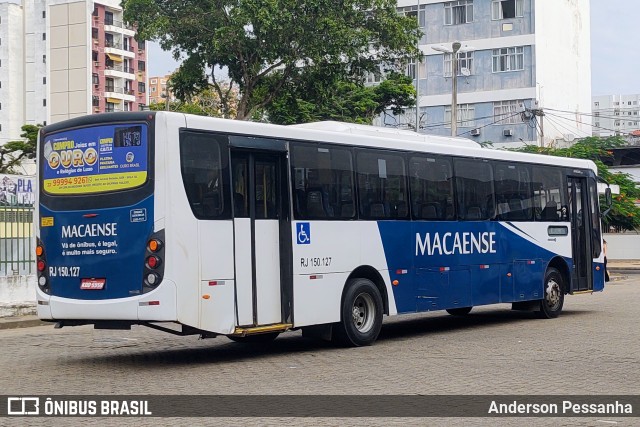 Rápido Macaense RJ 150.127 na cidade de Campos dos Goytacazes, Rio de Janeiro, Brasil, por Anderson Pessanha. ID da foto: 12101057.