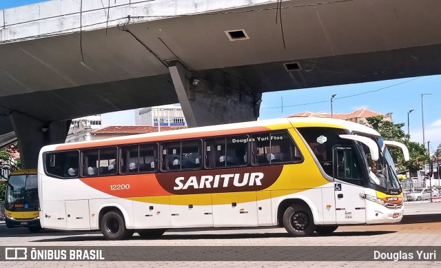 Saritur - Santa Rita Transporte Urbano e Rodoviário 12200 na cidade de Belo Horizonte, Minas Gerais, Brasil, por Douglas Yuri. ID da foto: 12099660.