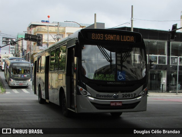 Viação Globo 20917 na cidade de Belo Horizonte, Minas Gerais, Brasil, por Douglas Célio Brandao. ID da foto: 12101249.