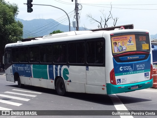 Transportes Campo Grande D53625 na cidade de Rio de Janeiro, Rio de Janeiro, Brasil, por Guilherme Pereira Costa. ID da foto: 12101711.