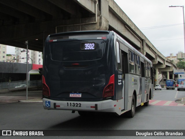 São Dimas Transportes 11322 na cidade de Belo Horizonte, Minas Gerais, Brasil, por Douglas Célio Brandao. ID da foto: 12101810.