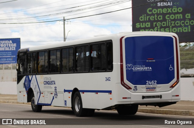 ATT - Atlântico Transportes e Turismo 2462 na cidade de Vitória da Conquista, Bahia, Brasil, por Rava Ogawa. ID da foto: 12100286.