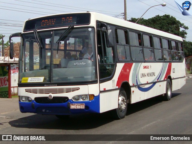 SOGIL - Sociedade de Ônibus Gigante Ltda. 023 na cidade de Gravataí, Rio Grande do Sul, Brasil, por Emerson Dorneles. ID da foto: 12099935.