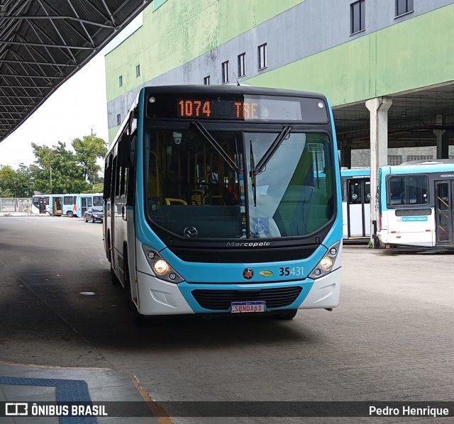 Rota Sol > Vega Transporte Urbano 35431 na cidade de Fortaleza, Ceará, Brasil, por Pedro Henrique. ID da foto: 12100610.