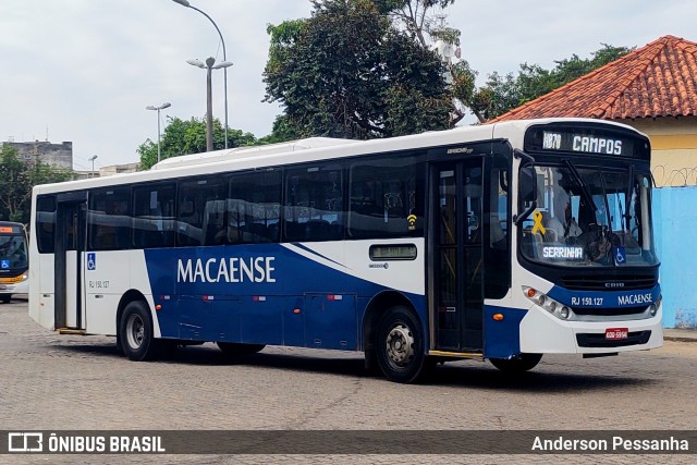 Rápido Macaense RJ 150.127 na cidade de Campos dos Goytacazes, Rio de Janeiro, Brasil, por Anderson Pessanha. ID da foto: 12101060.