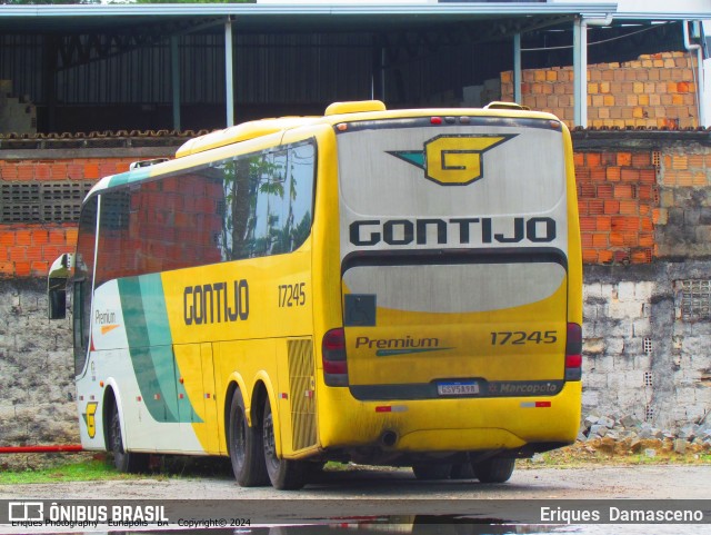 Empresa Gontijo de Transportes 17245 na cidade de Eunápolis, Bahia, Brasil, por Eriques  Damasceno. ID da foto: 12102058.