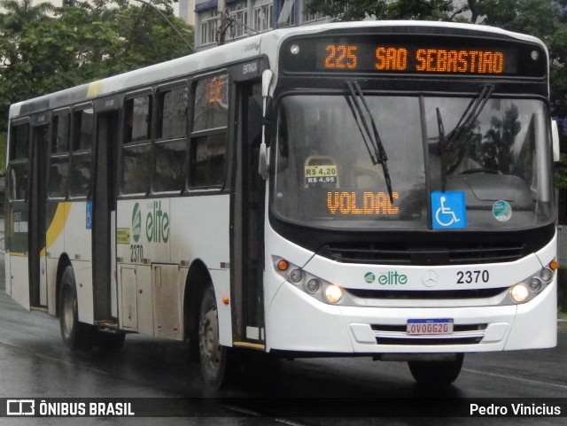 Viação Elite 2370 na cidade de Volta Redonda, Rio de Janeiro, Brasil, por Pedro Vinicius. ID da foto: 12101743.