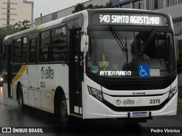 Viação Elite 2375 na cidade de Volta Redonda, Rio de Janeiro, Brasil, por Pedro Vinicius. ID da foto: 12101751.