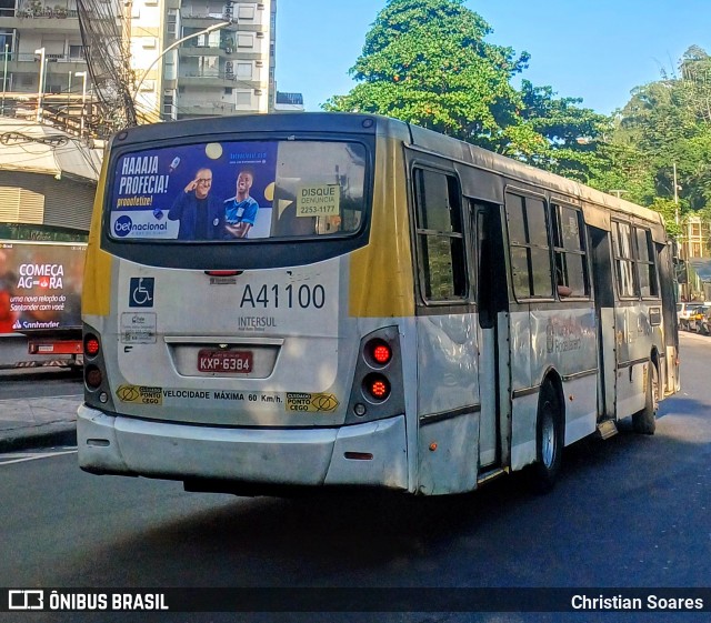 Real Auto Ônibus A41100 na cidade de Rio de Janeiro, Rio de Janeiro, Brasil, por Christian Soares. ID da foto: 12099455.