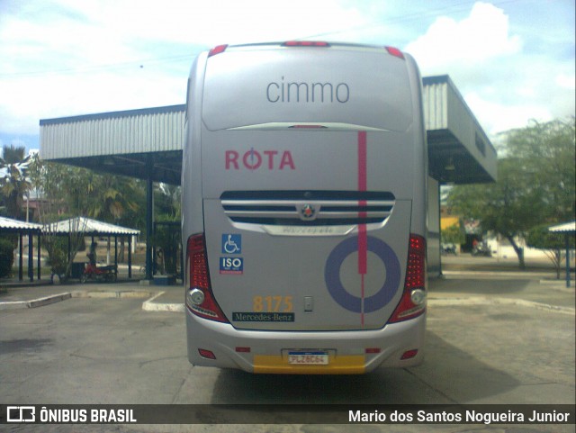 Rota Transportes Rodoviários 8175 na cidade de Piritiba, Bahia, Brasil, por Mario dos Santos Nogueira Junior. ID da foto: 12100437.