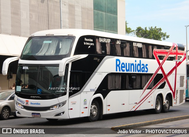 Empresa Reunidas Paulista de Transportes 169402 na cidade de Rio de Janeiro, Rio de Janeiro, Brasil, por João Victor - PHOTOVICTORBUS. ID da foto: 12099760.