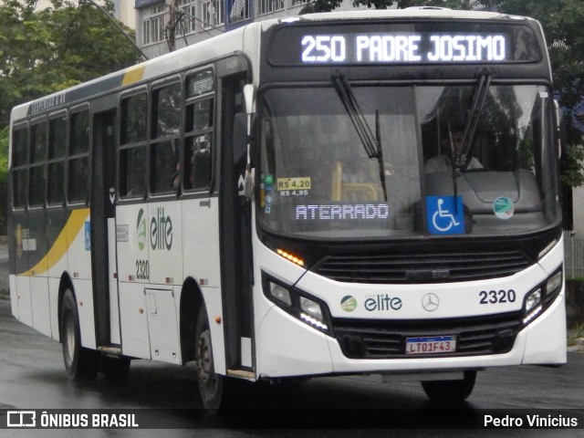Viação Elite 2320 na cidade de Volta Redonda, Rio de Janeiro, Brasil, por Pedro Vinicius. ID da foto: 12101752.