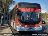 Redbus Urbano 762 na cidade de Las Condes, Santiago, Metropolitana de Santiago, Chile, por Benjamín Tomás Lazo Acuña. ID da foto: :id.