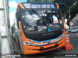 Auto Ônibus São João 25006 na cidade de Feira de Santana, Bahia, Brasil, por Emanuel Silva. ID da foto: :id.