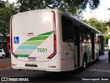 TCCC - Transporte Coletivo Cidade Canção 7501 na cidade de Maringá, Paraná, Brasil, por Otavio Augusto  Soares. ID da foto: :id.