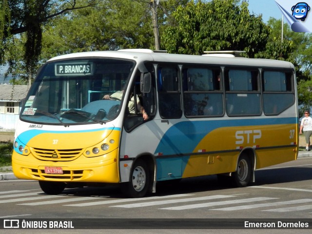 STP - Salinas Transportes de Passageiros 37 na cidade de Guaíba, Rio Grande do Sul, Brasil, por Emerson Dorneles. ID da foto: 12102696.