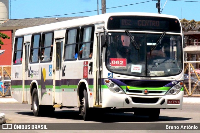 Capital Transportes 8712 na cidade de Aracaju, Sergipe, Brasil, por Breno Antônio. ID da foto: 12104375.