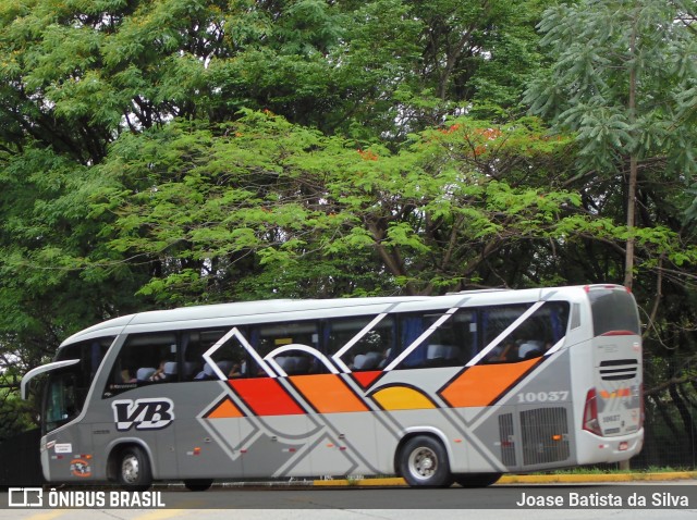 VB Transportes e Turismo 10037 na cidade de São Paulo, São Paulo, Brasil, por Joase Batista da Silva. ID da foto: 12102261.