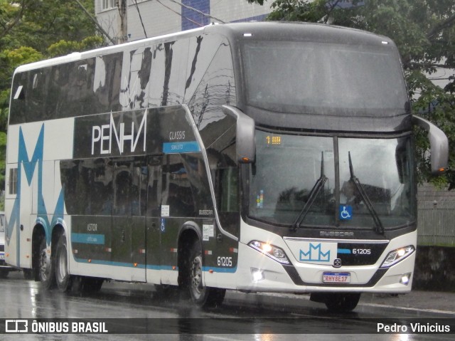 Empresa de Ônibus Nossa Senhora da Penha 61205 na cidade de Volta Redonda, Rio de Janeiro, Brasil, por Pedro Vinicius. ID da foto: 12102876.