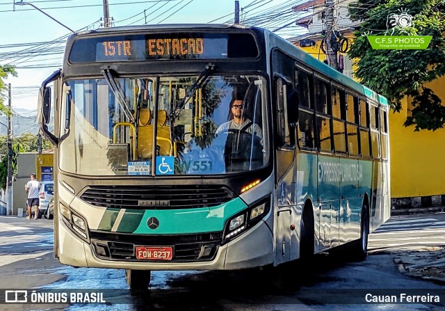 Expresso Planalto - Itaquaquecetuba W551 na cidade de Itaquaquecetuba, São Paulo, Brasil, por Cauan Ferreira. ID da foto: 12102359.