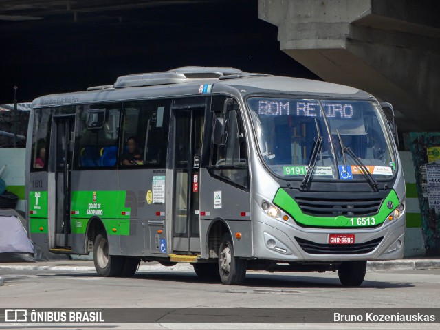 Transcooper > Norte Buss 1 6513 na cidade de São Paulo, São Paulo, Brasil, por Bruno Kozeniauskas. ID da foto: 12104400.