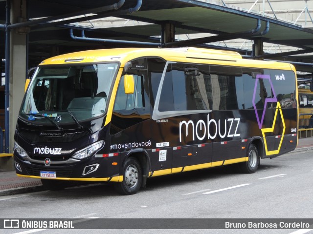 Mobuzz Turismo e Fretamento 3840 na cidade de Florianópolis, Santa Catarina, Brasil, por Bruno Barbosa Cordeiro. ID da foto: 12102842.