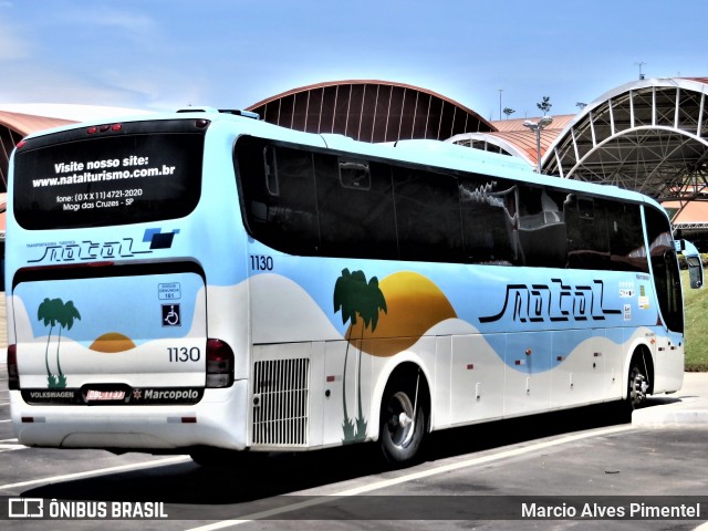 Transportadora Turística Natal 1130 na cidade de Aparecida, São Paulo, Brasil, por Marcio Alves Pimentel. ID da foto: 12104009.