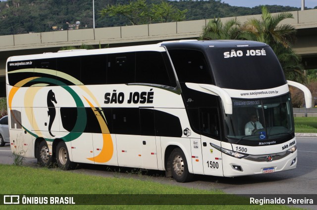 Expresso São José 1500 na cidade de Florianópolis, Santa Catarina, Brasil, por Reginaldo Pereira. ID da foto: 12104151.
