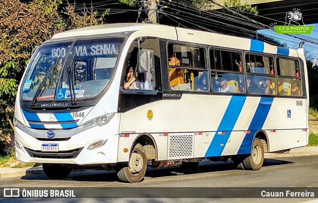 Coopertransguaru 1646 na cidade de Guarulhos, São Paulo, Brasil, por Cauan Ferreira. ID da foto: 12102979.