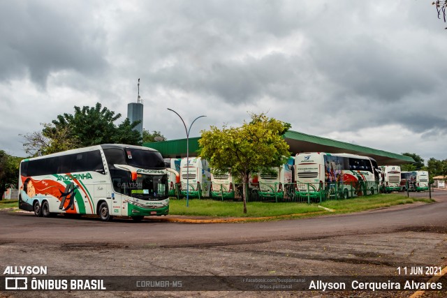 Empresa de Transportes Andorinha 6255 na cidade de Corumbá, Mato Grosso do Sul, Brasil, por Allyson  Cerqueira Alvares. ID da foto: 12103294.