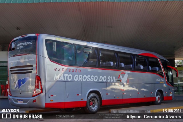Expresso Mato Grosso do Sul 3096 na cidade de Corumbá, Mato Grosso do Sul, Brasil, por Allyson  Cerqueira Alvares. ID da foto: 12104095.